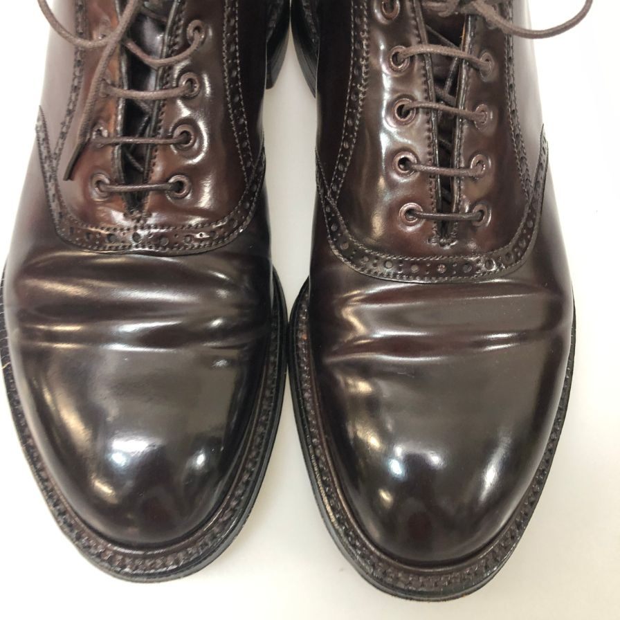 【Alden】オールデン 5996  ユナイテッドアローズ別注 プレーントゥ コードバン ダークバーガンディ サイズ8.5D