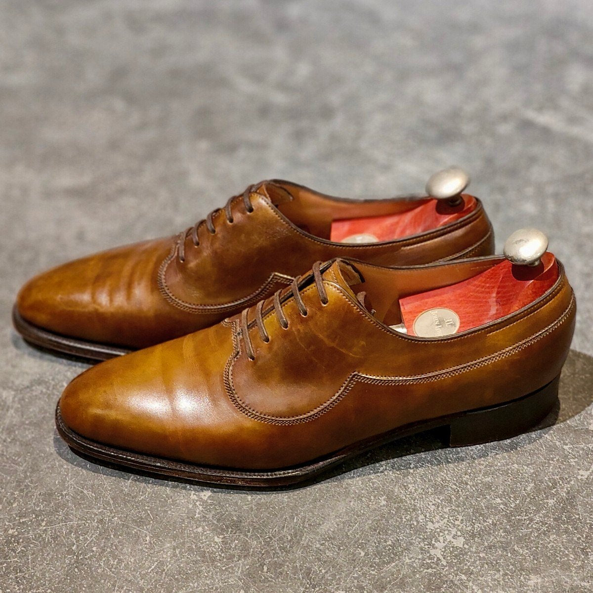 希少 極美品【JOHN LOBB】ジョンロブ 2005イヤーモデル プレーントゥ