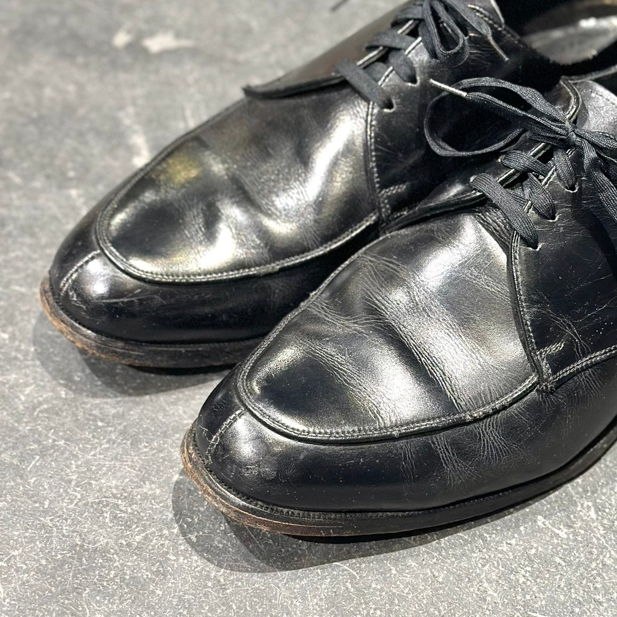 【FLORSHEIM】フローシャイム Uチップ カーフ 20623 カーフ ブラック サイズ 9.5D