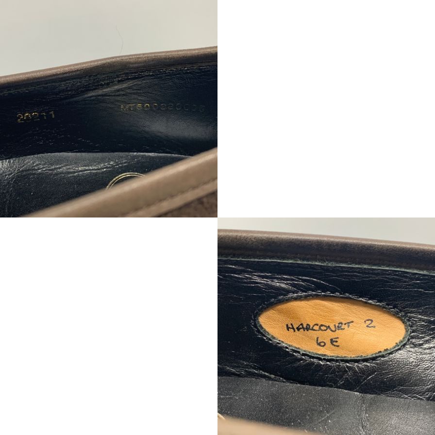 【Crockett&Jones】クロケット&ジョーンズ HARCOURT2 ローファー スエード ブラウン サイズUK6E