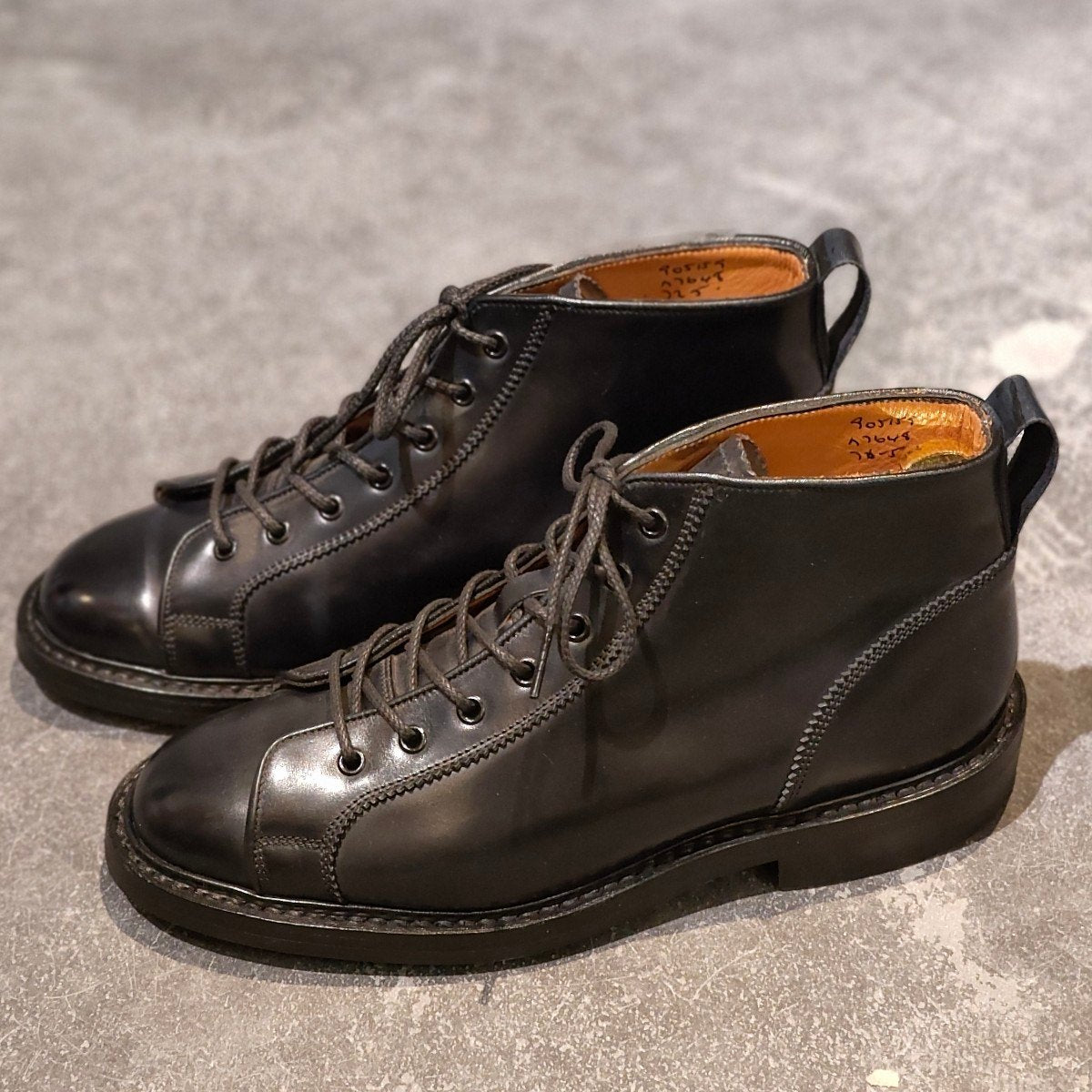 希少 使用数回【Tricker's】トリッカーズ M7648 モンキーブーツ コード
