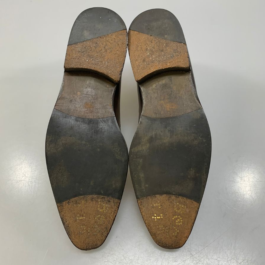 【BERLUTI】ベルルッティ ローファー レザーシューズ タッセル メンズ サイズ6.5 ブラウン