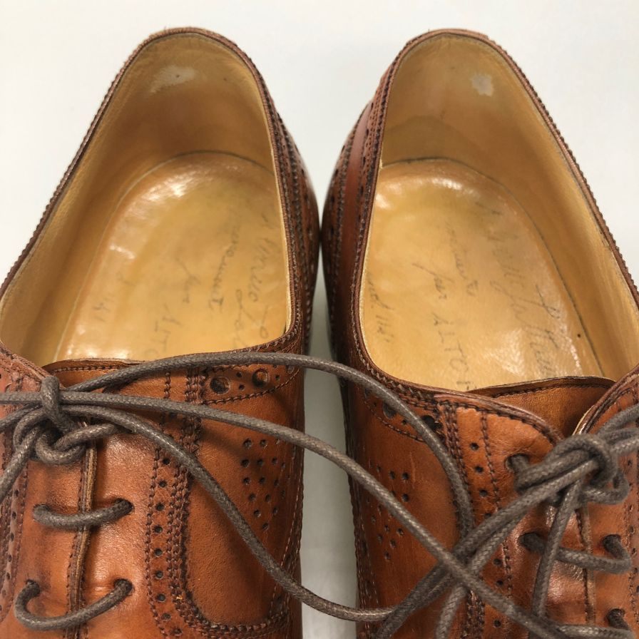 【Silvano Lattanzi】シルヴァノ ラッタンジ  ビジネスシューズ カーフ ブラウン（茶系） サイズ UK7 ラスト