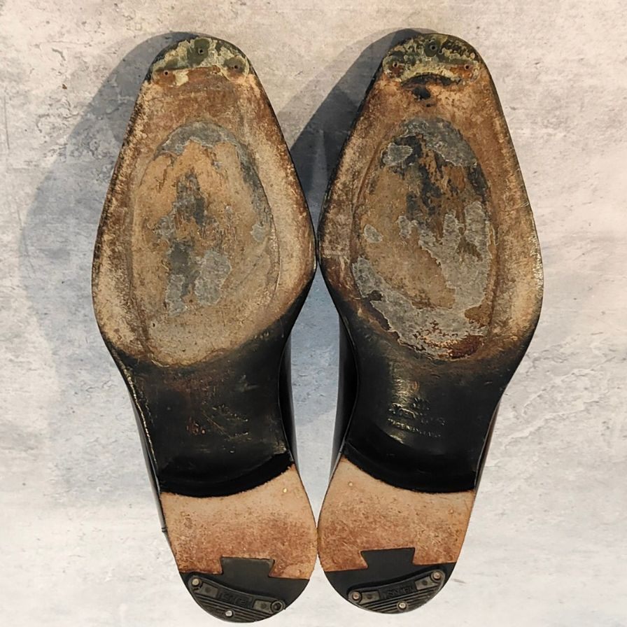 【JOHN LOBB】ジョンロブ レザーシューズ ウェルハム Uチップ カーフ 8000ラスト ブラック メンズ サイズUK6.5EE WELHAM