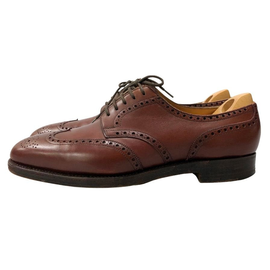 【JOHN LOBB】ジョンロブ ダービー ウイングチップ カーフ バーガンディ サイズ UK7.5E  9672 ラスト