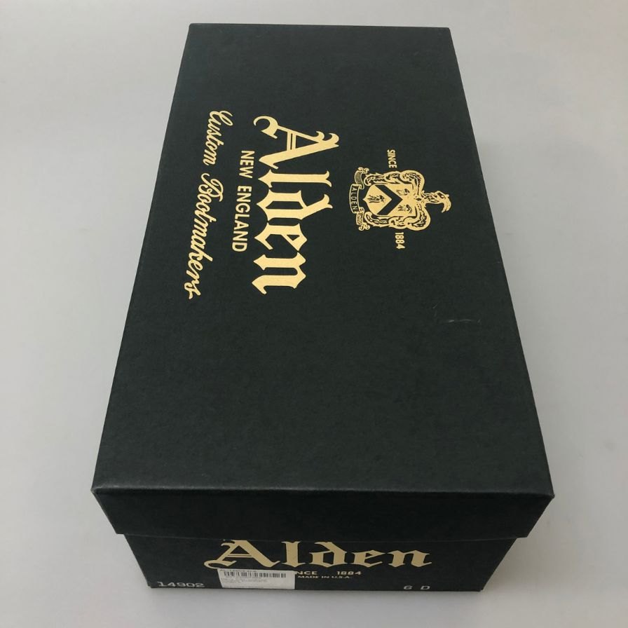 【ALDEN】オールデン チャッカブーツ Tassels別注 14902 Tassels別注 クロムエクセルレザー ネイビー メンズ サイズ6D