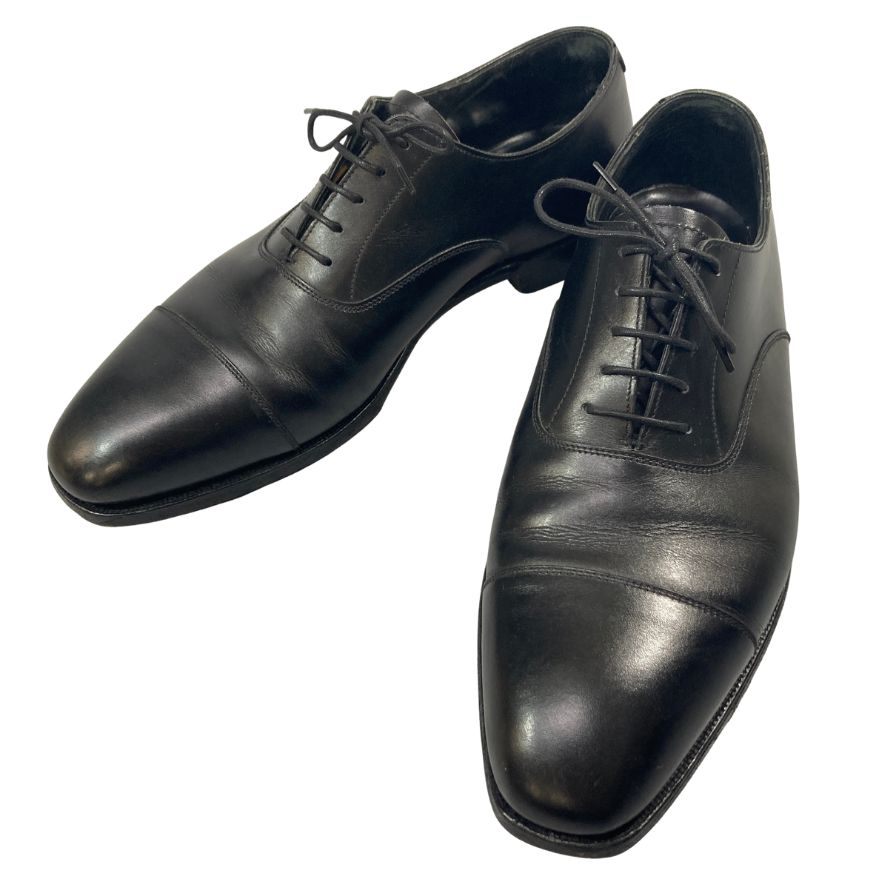 【CROCKETT&JONES】クロケット＆ジョーンズ オードリー ストレートチップ ブラック サイズUK8.5E