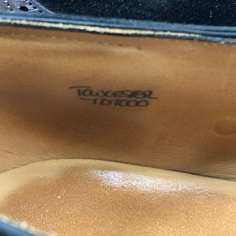 【JOHN LOBB】ジョンロブ レザーシューズ  トウチェスター カーフ×スエード コンビ ラスト7000 メンズ サイズ7D ブラウン TOWCESTER