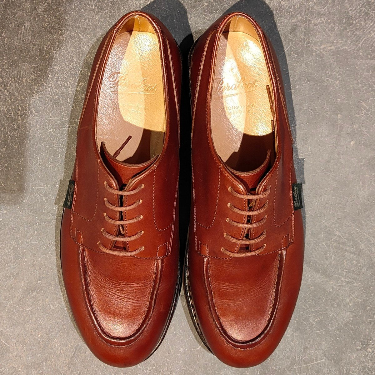 試着程度【Paraboot】パラブーツ シャンボード Uチップ リスレザー