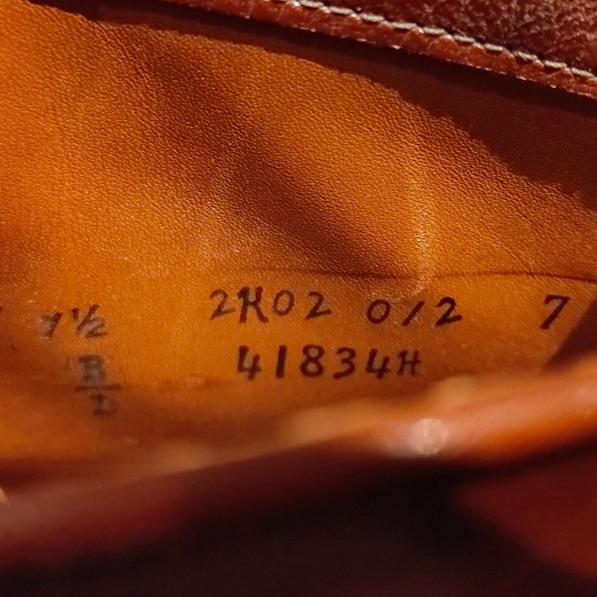希少 新品未使用【ALDEN】オールデン 41834H キャップトゥブーツ コードバン ラベロ US7.5D モディファイドラスト