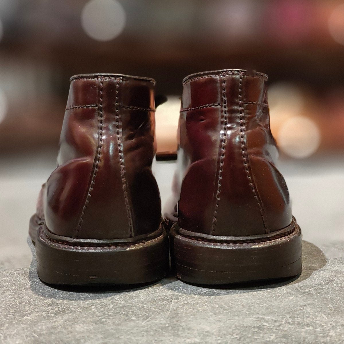 【ALDEN】オールデン 1340 チャッカブーツ コードバン ダークバーガンディ サイズ US6D バリーラスト 参考定価￥225,500-