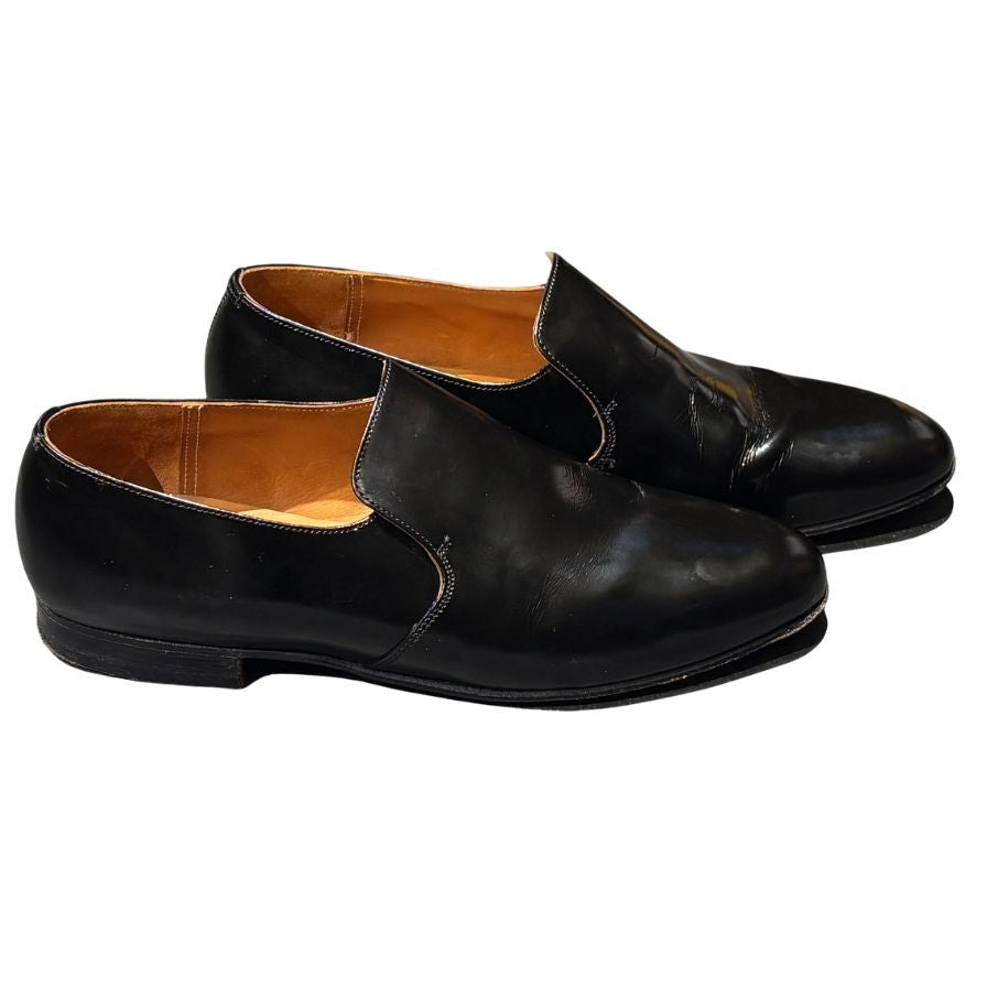 黒レザー スリッポンドレスシューズ　Church's Church's】チャーチ スリッポン ブラック（黒） サイズ 6.5