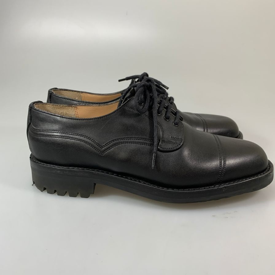 【Joseph Cheaney】ジョセフチーニー ケンゴンH クロムエクセル ストレートチップ ブラック サイズUK7.5 メンズ
