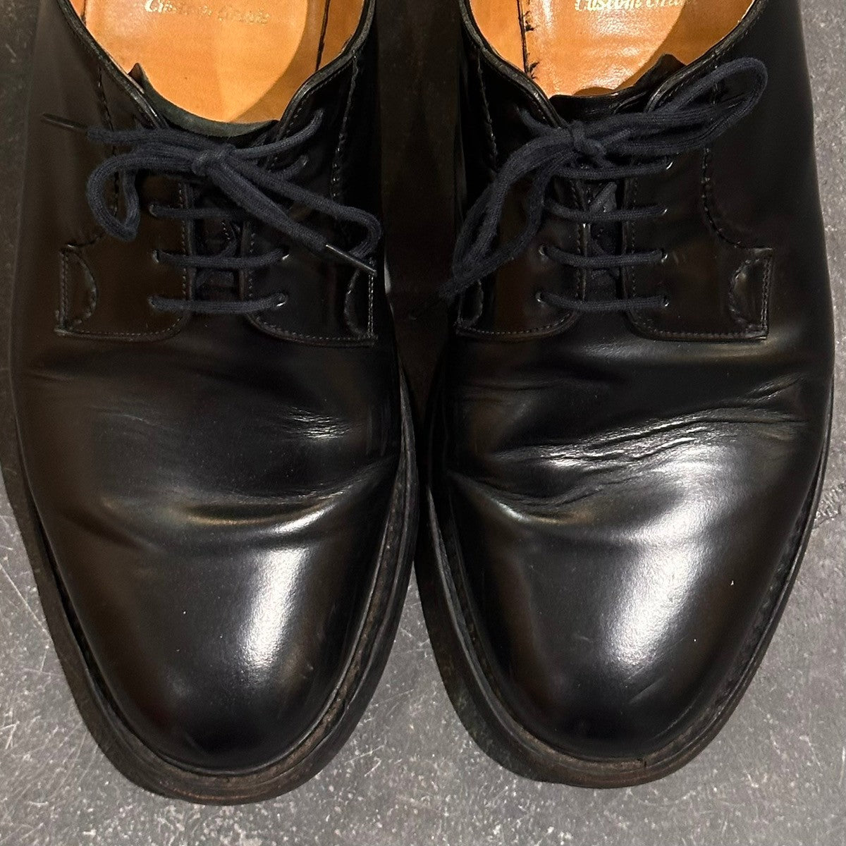 Church's】チャーチ シャノン プレーントゥ ポリッシュドバインダー