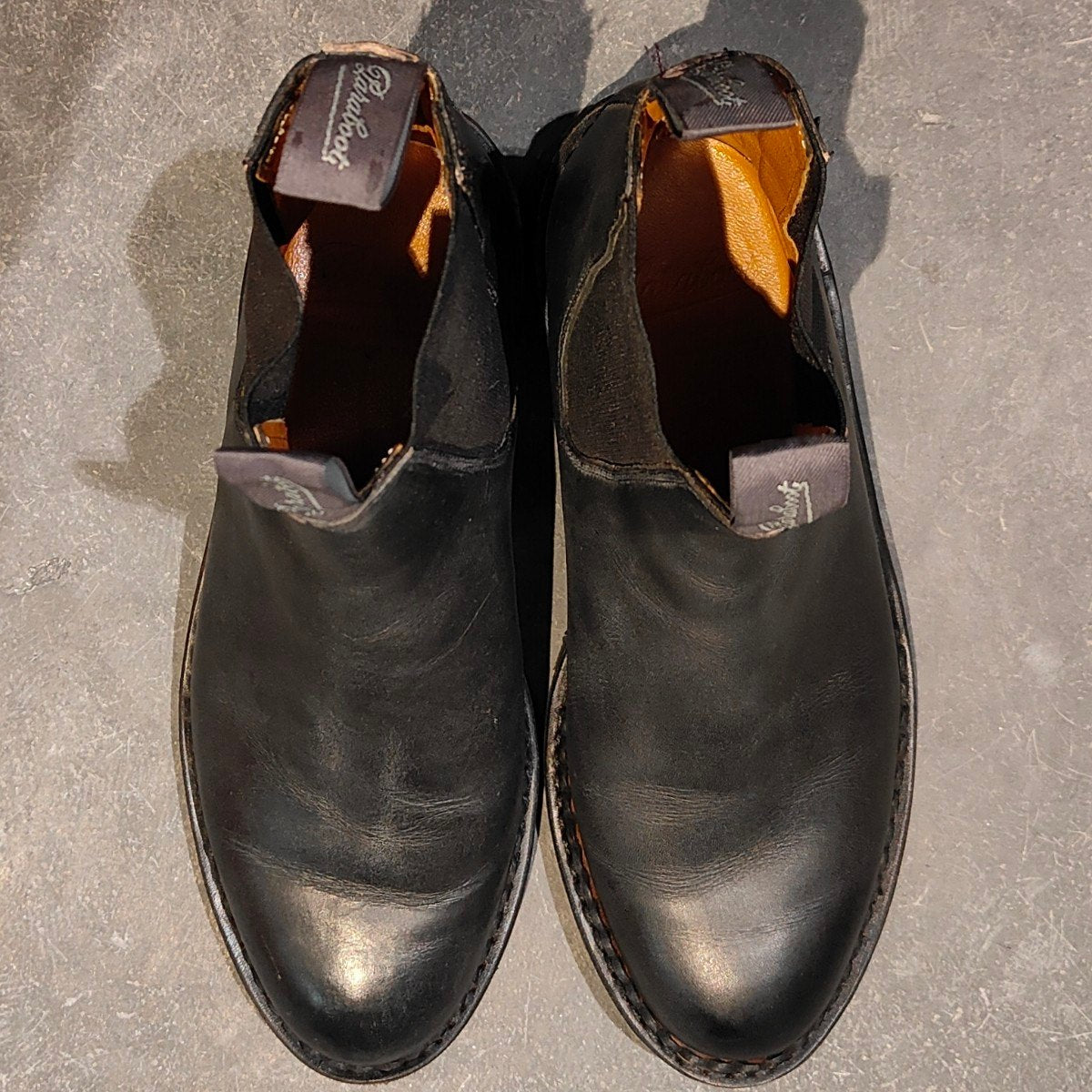 美品【Paraboot】パラブーツ マネージ サイドゴアブーツ リスレザー