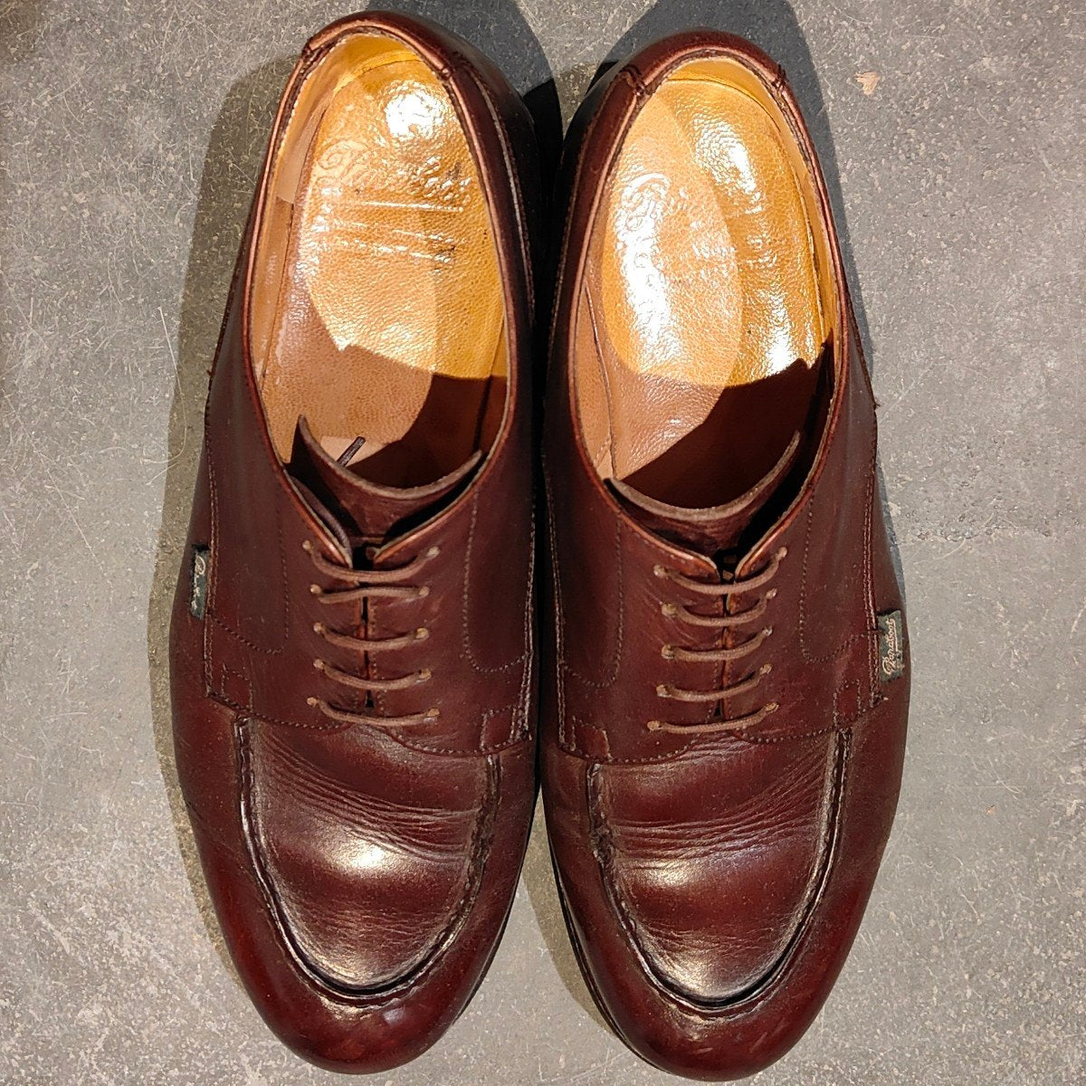 Paraboot】パラブーツ シャンボード Uチップ リスレザー カフェ サイズ