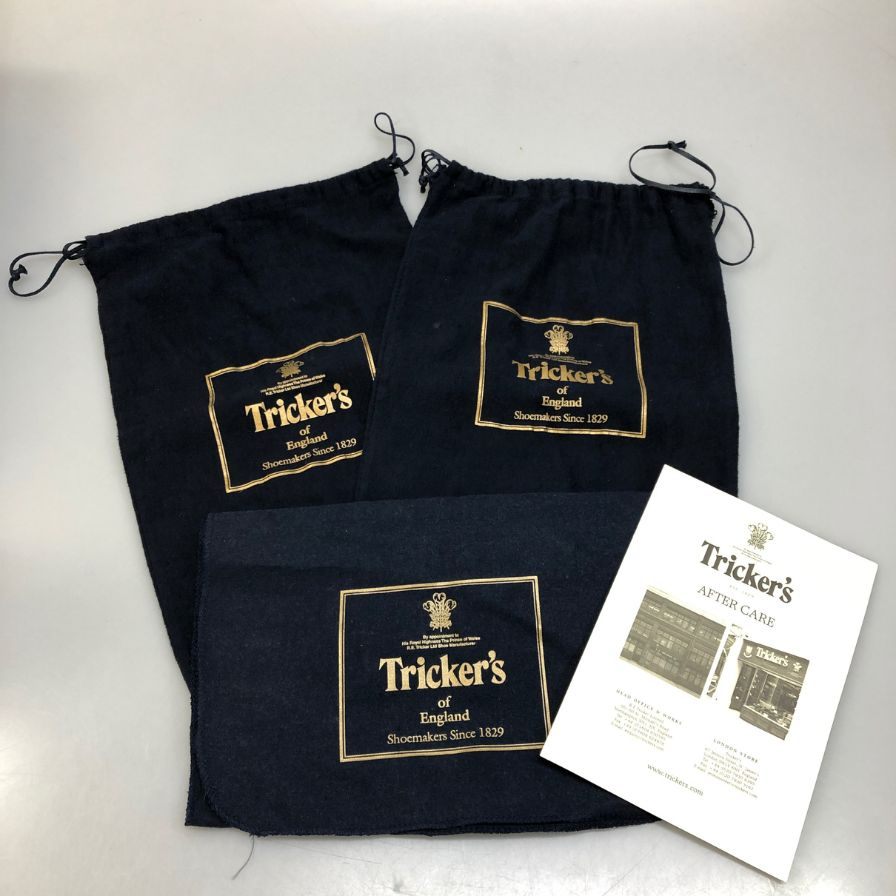 【Tricker's】トリッカーズ M5634 レザーブーツ カーフレザー ブラウン（茶系） サイズ 8.5 ラスト