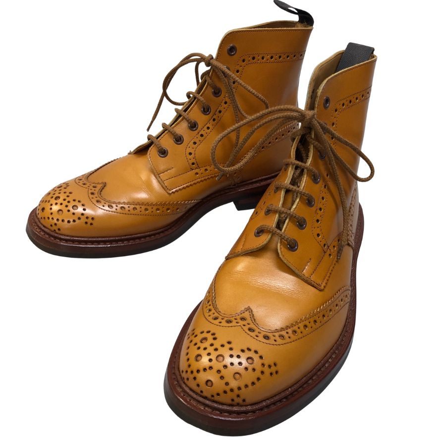 【Tricker’s】トリッカーズ M2508 ブーツ  ベージュ サイズ UK9 ラスト