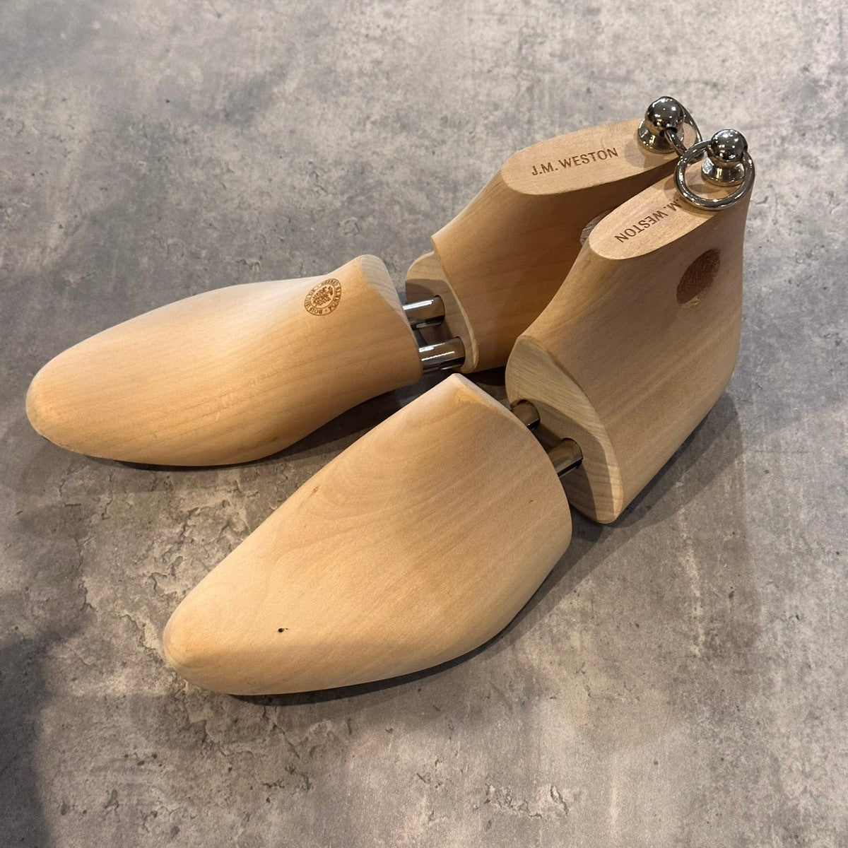 美品【J.M.WESTON】ジェイエムウエストン 705 サイドゴアブーツ チェルシーブーツ ボックスカーフ ブラック サイズUK7.5D 39ラスト