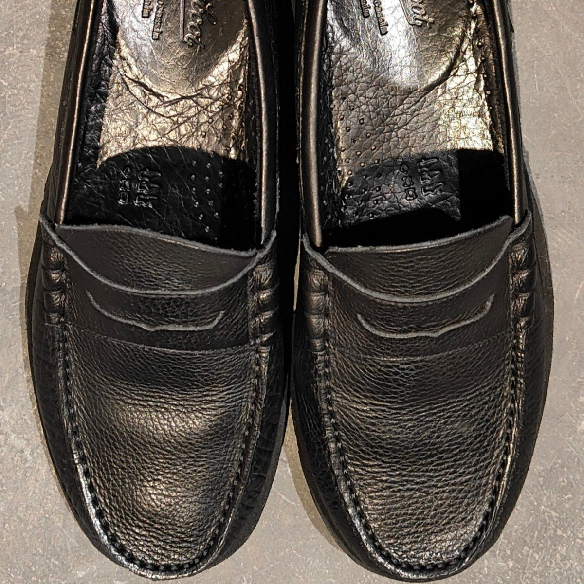 美品【PARABOOT】パラブーツ コロー ローファー グレインレザー