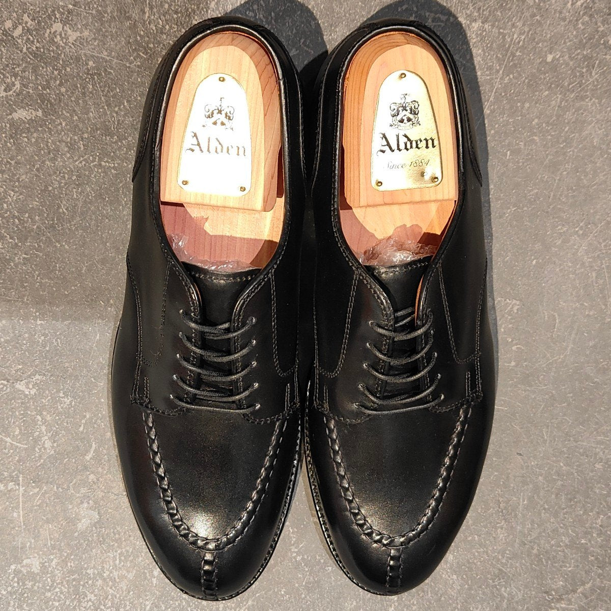 新品未使用【ALDEN】オールデン 961 NST Uチップ カーフ ブラック