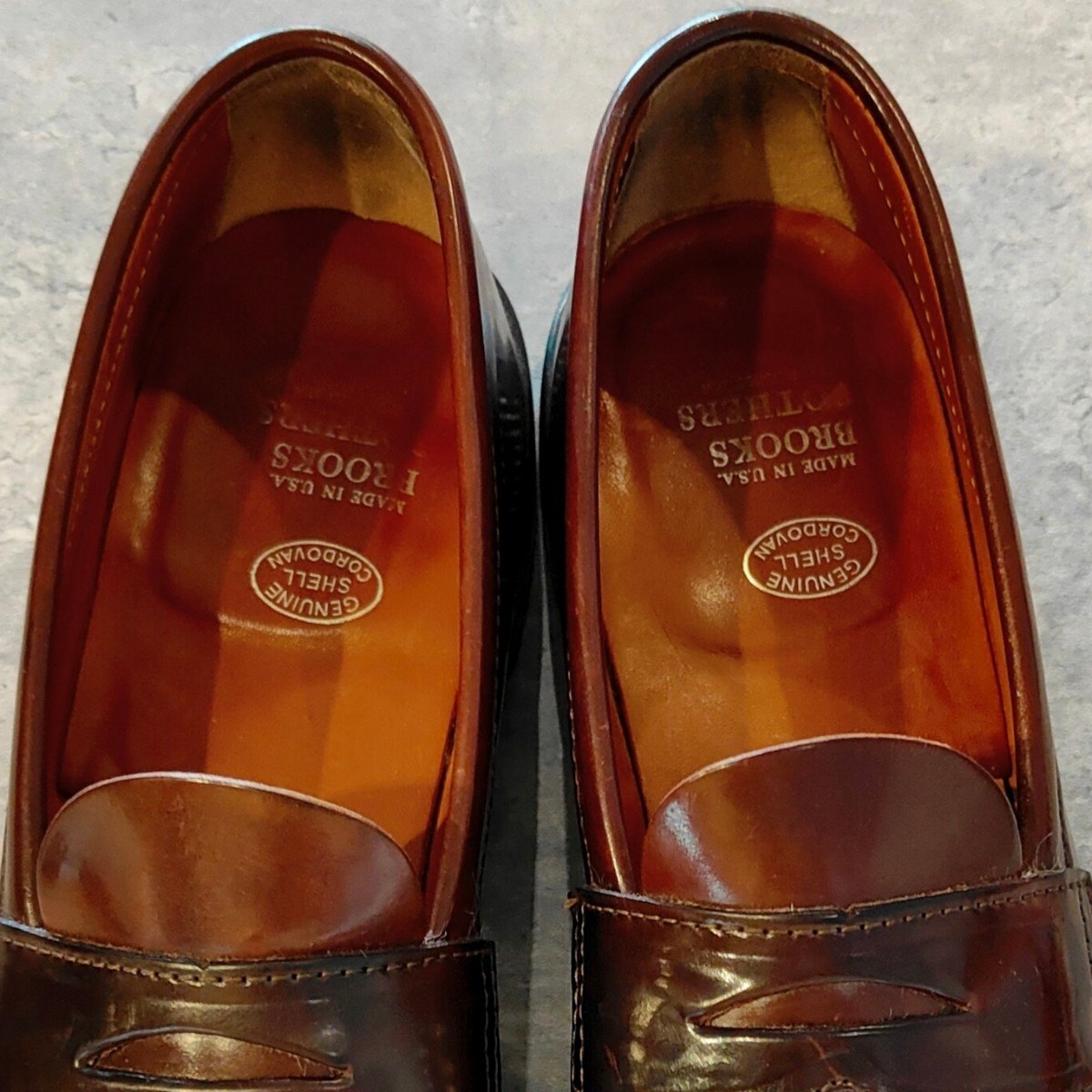 希少 極美品【ALDEN】オールデン製 ブルックスブラザーズ 06603 ペニー
