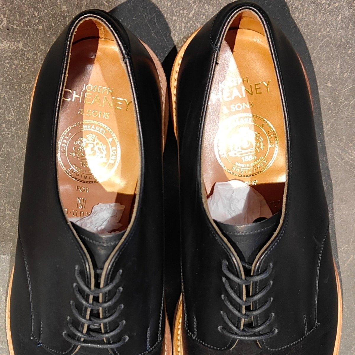 美品【JOSEPH CHEANEY】ジョセフチーニー HARTWELL ナノユニバース別注