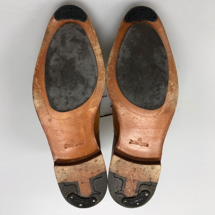 【JOHN LOBB】ジョンロブ シティ2 ビジネスシューズ カーフ ブラウン（茶系） サイズ UK6.5E 7000ラスト