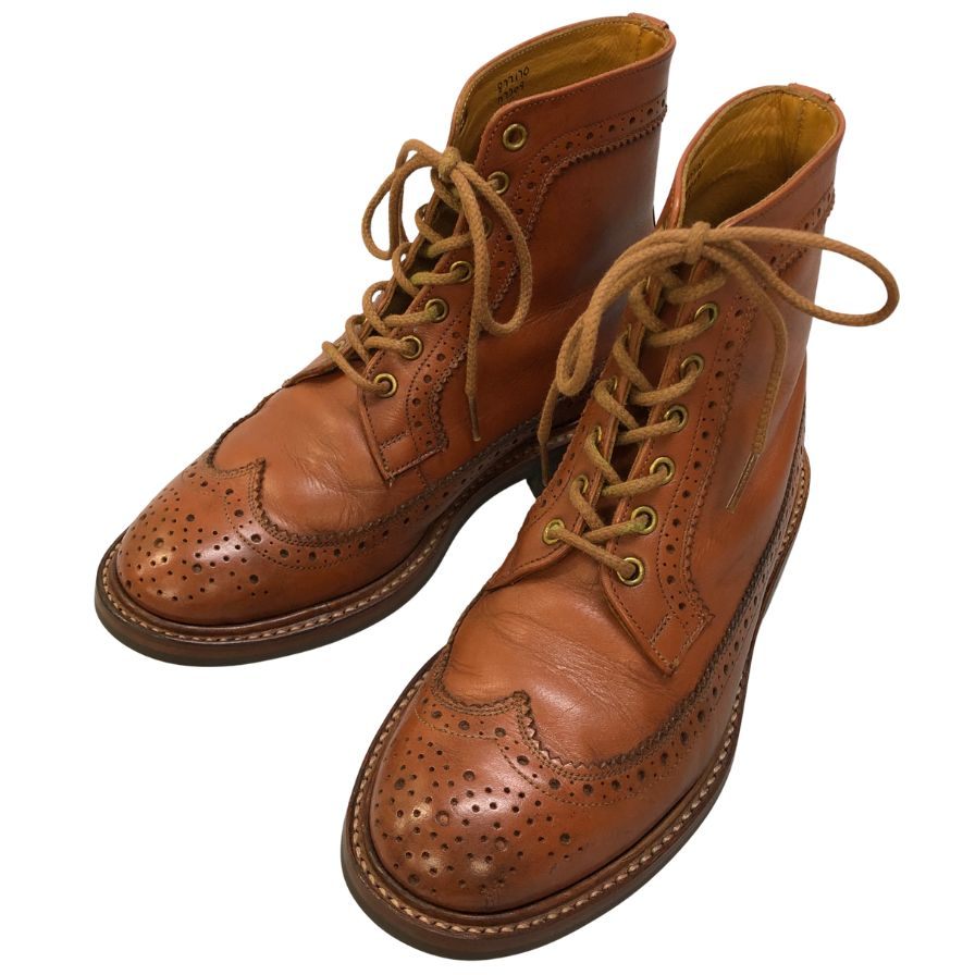 【Tricker`s】トリッカーズ 7309 モールトン ブーツ レザー ブラウン（茶系） サイズ 6.5 ラスト