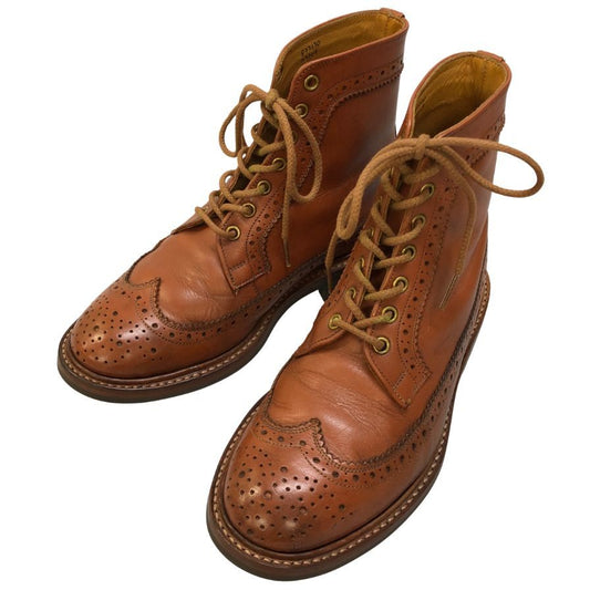 【Tricker`s】トリッカーズ 7309 モールトン ブーツ レザー ブラウン（茶系） サイズ 6.5 ラスト
