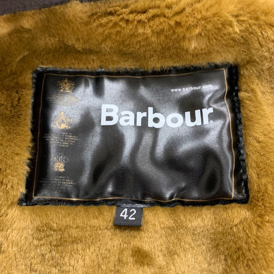 【Barbour】バブアー オイルドジャケット ビューフォートSL ブラウン サイズ 42 ライナー付き