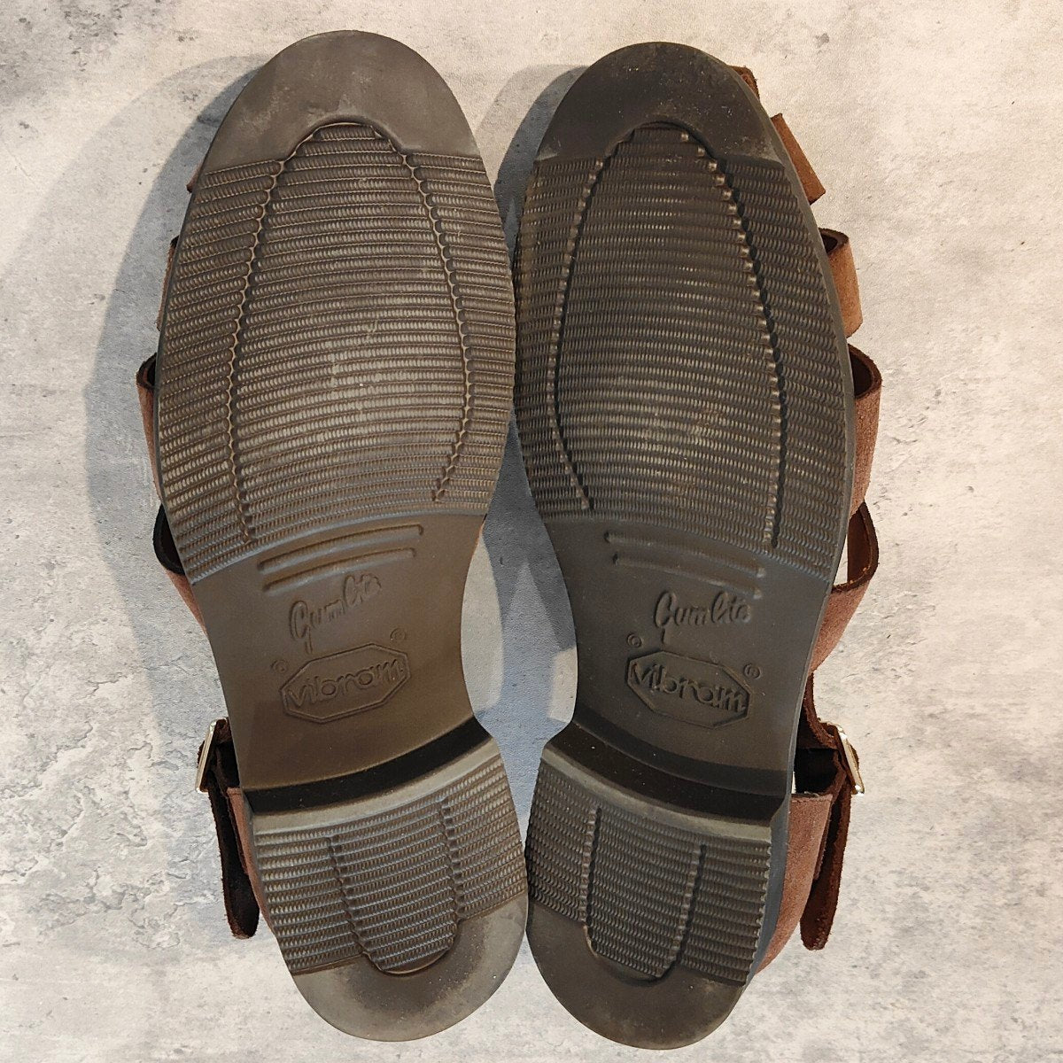 試着程度【Lloyd Footwear】ロイドフットウェア グルカサンダル スエード ブラウン サイズUK7.5