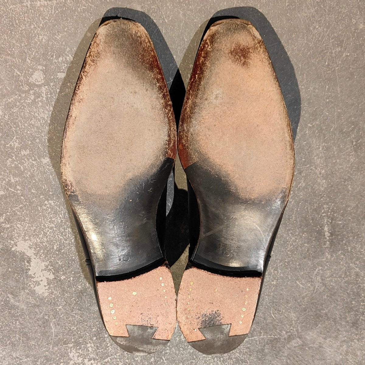 希少 極美品【CROCKETT&JONES】クロケット&ジョーンズ クラレンドン Uチップ カーフ ブラック サイズUK7E