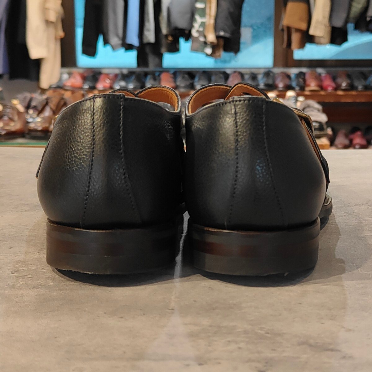 試着程度【クロケット＆ジョーンズ】CROCKETT&JONES フィッシャーマン