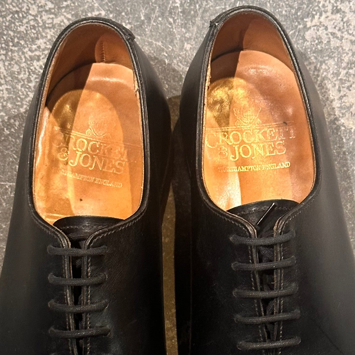 Crockett&Jones ALEX 希少サイズ　UK11.5E CROCKETT&JONES】クロケット&ジョーンズ アレックス ホールカット