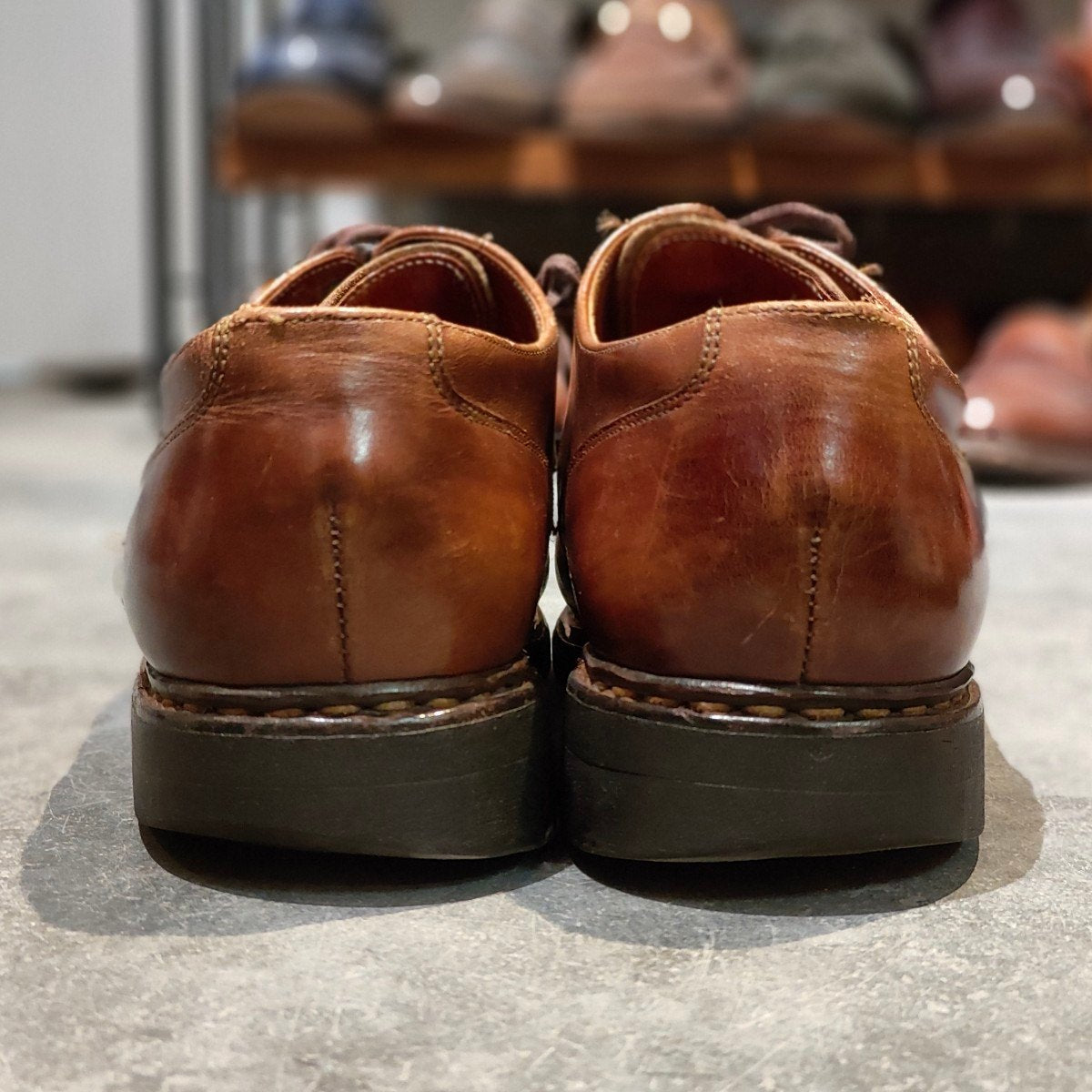 希少【Paraboot】パラブーツ シャンボード デカタグ Uチップ
