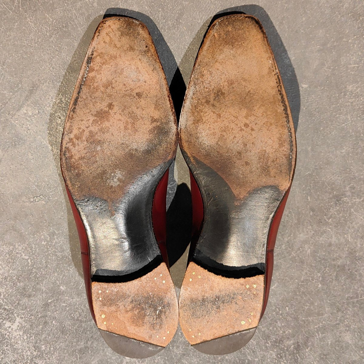 極美品【GAZIANO&GIRLING】ガジアーノ&ガーリング ウエストバリー  ウイングチップ バーガンディ サイズ UK8E TG73ラスト