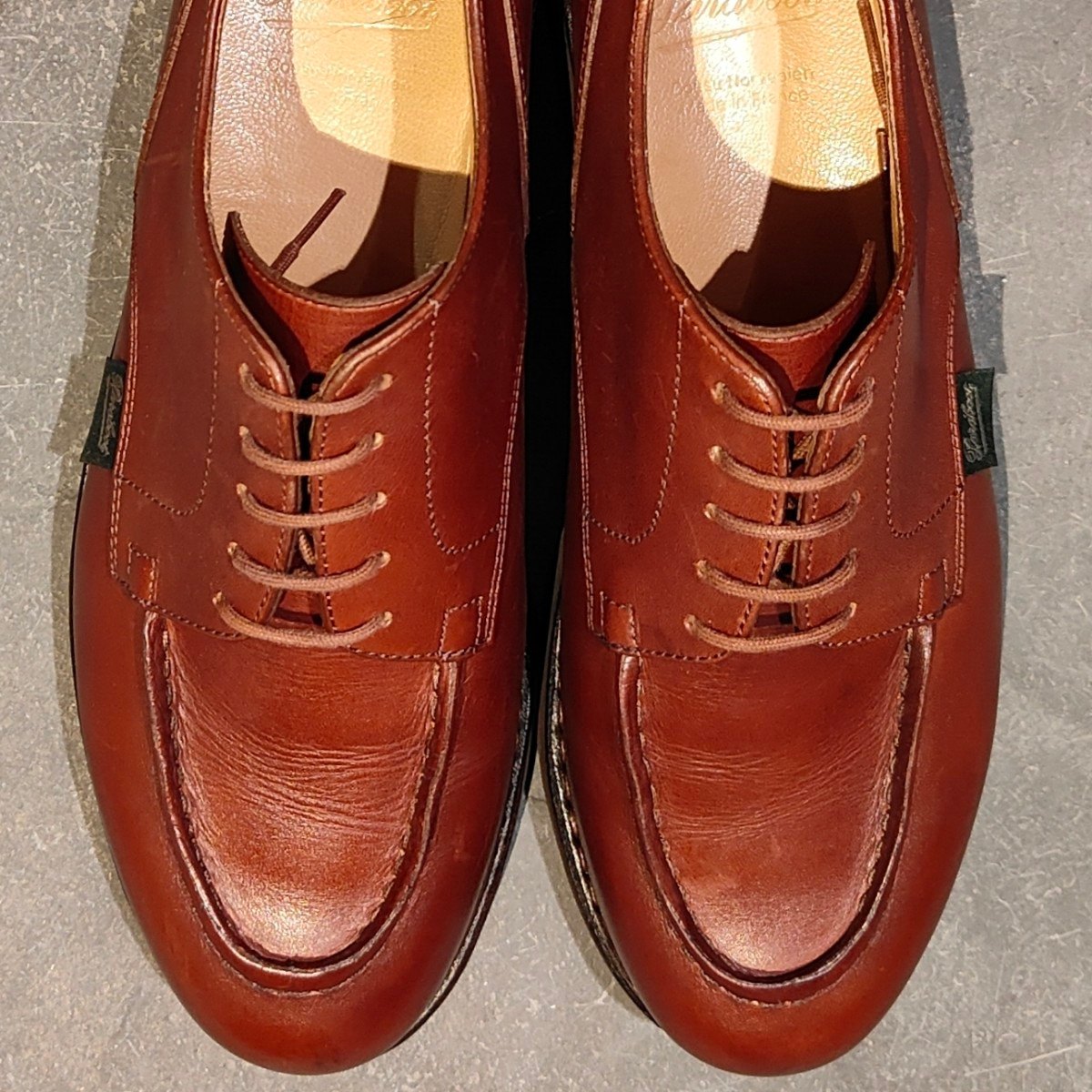 試着程度【Paraboot】パラブーツ シャンボード Uチップ リスレザー