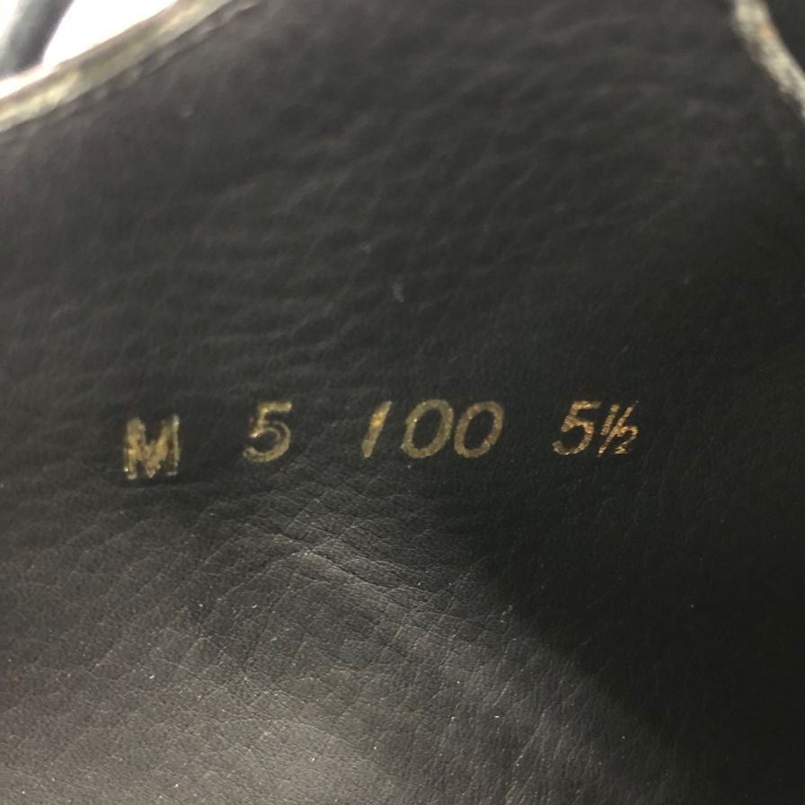 【大塚製靴】オオツカ M5-100 ビジネスシューズ レザー ブラック（黒） サイズ 25.5 ラスト