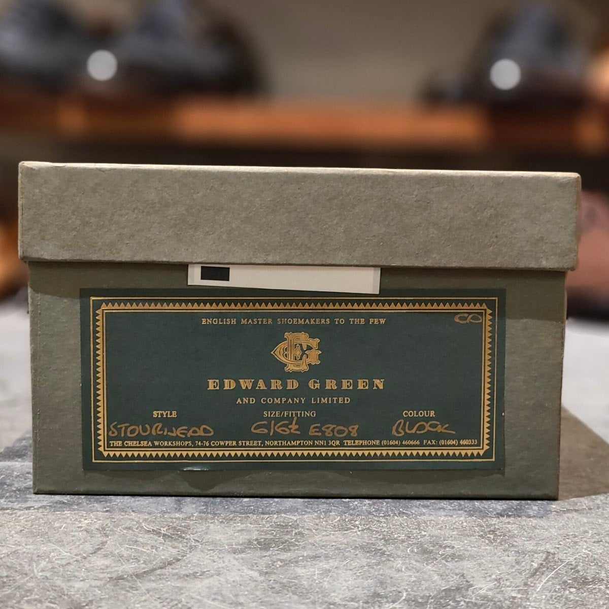 希少 使用数回【EDWARD GREEN】エドワードグリーン STOURHEAD トップドロワー仕様 シングルモンク カーフ ブラック サイズUK6E 808ラスト