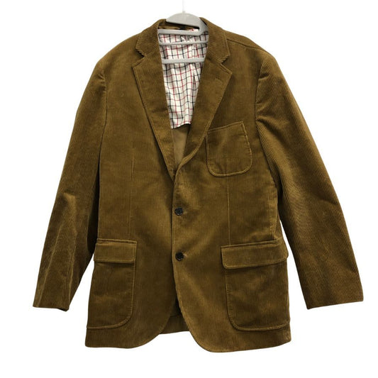 【Brooks Brothers】ブルックスブラザーズ 2B テーラードジャケット コーデュロイ エルボーパッチ ブラウン メンズ サイズ42R