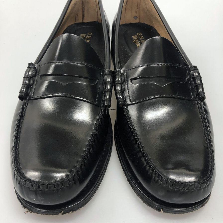 【G.H.Bass&Co.】ジーエイチバス  ローファー  ブラック（黒） サイズ 9.5 ラスト