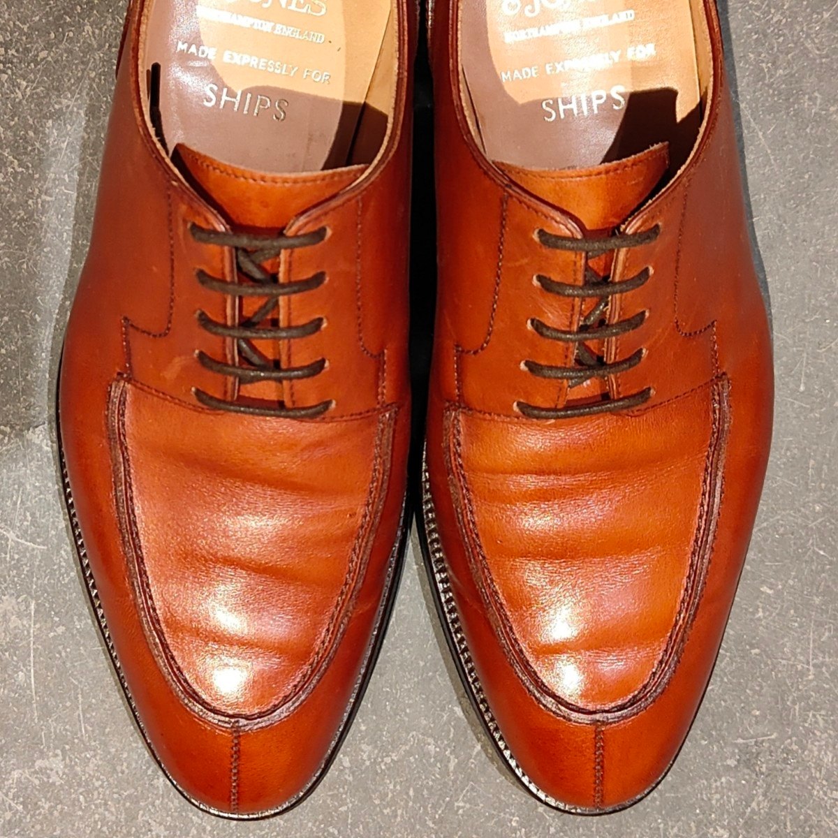 美品【CROCKETT&JONES】クロケット&ジョーンズ シップス別注 ニュー