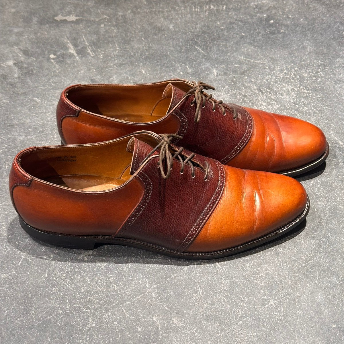 エドワードグリーン　ポールステュアート Paul Stuart】ポールスチュアート エドワードグリーン製 コンビ