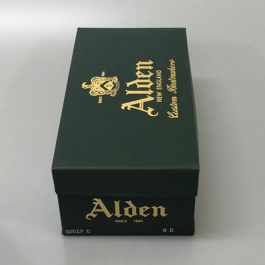 【ALDEN】オールデン D2519C アトムブルーチャー コードバン レイドンラスト コマンドソール ダークバーガンディ サイズUS9D