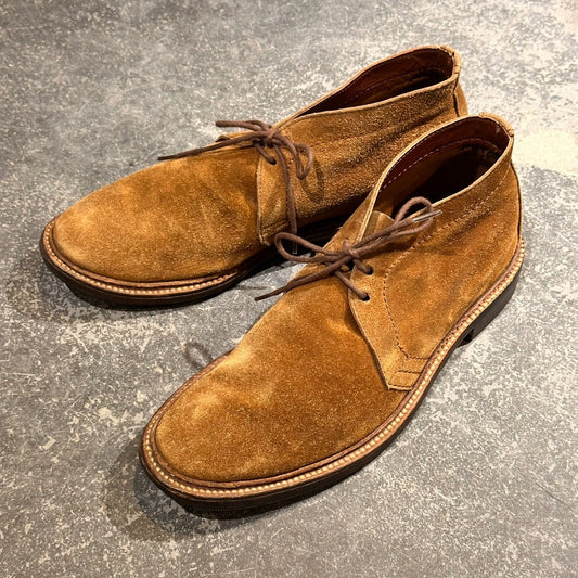 【ALDEN】オールデン 1493 チャッカブーツ トゥモローランド別注 スエード アンラインド ブラウン サイズUS7.5D レイドンラスト