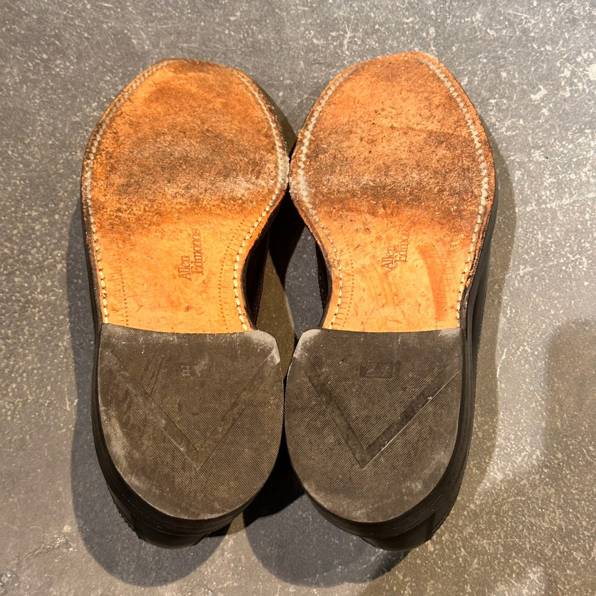 【Allen Edmonds】アレンエドモンズ 51370 フルブローグ カーフ ブラック サイズUK6.5E