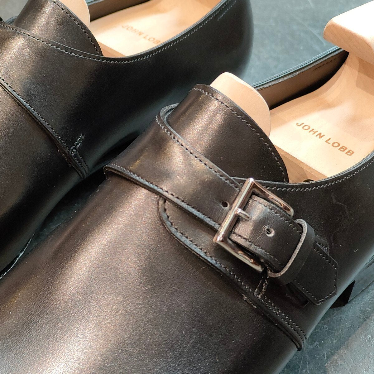 新品未使用 【JOHN LOBB】ジョンロブ MATTA2 シングルモンクストラップ カーフ ブラック サイズ UK8.5E 7000ラスト –  LASTLAB