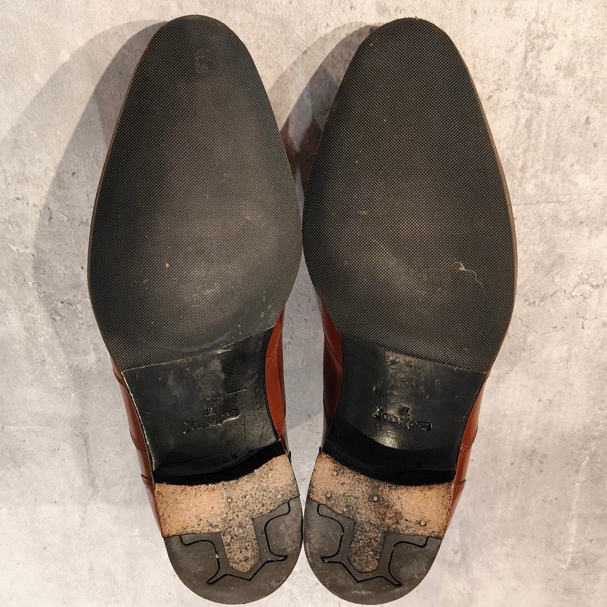 【JOHNLOBB】ジョンロブ ワーウィック ウイングチップ ローファー カーフ ブラウン サイズUK5EE 7000ラスト