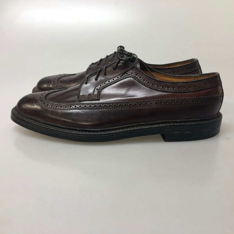 【FLORSHEIM】フローシャイム レザーシューズ LWB ケンム―ル インペリアル コードバン バーガンディ メンズ サイズ9.5EEE